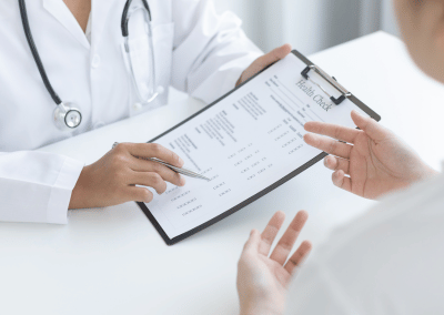 Checklist of what is included in a camp physical exam for children