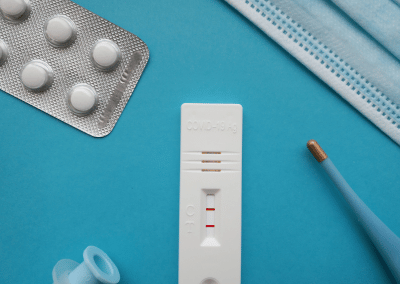 Guide on what to do after receiving a positive test result for flu strep or COVID