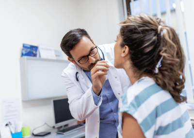 Strep throat rapid test available alongside flu testing at urgent care