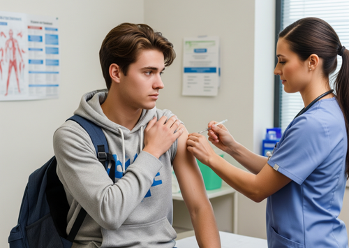 Flu prevention tip for UGA students about staying protected on campus
