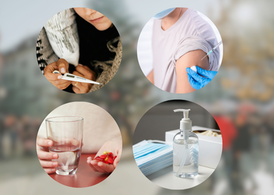 Image of prevention strategies to stay healthy before attending holiday gatherings